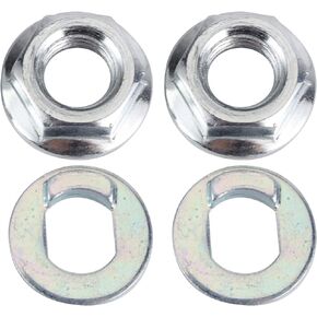 Nuts, Steel Alloy Scooter Nuts Electric Scooter Front Motor Wheel Replacement for Electric Scooter Accessories
