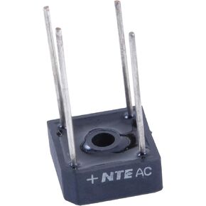 NTE Electronics NTE53002 مقوم الجسر أحادي الطور ذو الموجة الكاملة، 10 أمبير، 600 فولت الحد الأقصى لجهد حجب التيار المستمر in Kuwait