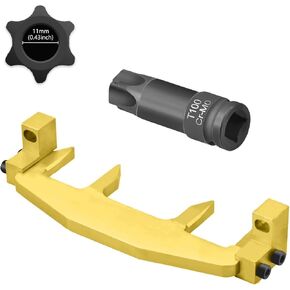 توقيت عمود الحدبات حامل أداة عدة أدوات حزام توقيت السيارات مع مقبس عمود الحدبات T100 متوافق مع مرسيدس بنز M271 C200 C180 E260 in Kuwait