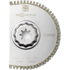 Fein Diamond Saw Blade for Distortion-Free, Long, Straight Cuts with High Cutting Speed and Precision in CFRP and Fiberglass Materials - StarLock Plus Mount, 3-17/32 inches Diameter - 63502188210