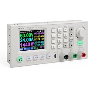 RD RD6024 60V 24A USB DC DC voltage current adjustable buck voltage conveter programble Step Down Power Supply (RD6024)