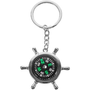 GANAZONO Compass Keychain, Mini Compass Keyring Survival Sports Pocket Compass for Outdoor Navigation Tools Handheld Compass