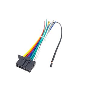 Goodsby Harness Wire Replacement For JVC Car Radio KD-R490 KD-R790BT KD-SR86BT KD-SX24BT KD-SX26BT KD-T710BT KD-T910BTS KD-TD71BT KD-X270BT KD-X370BTS KW-R940BTS KW-V140BT KW-V250BT KW-V25BT KW-V350BT