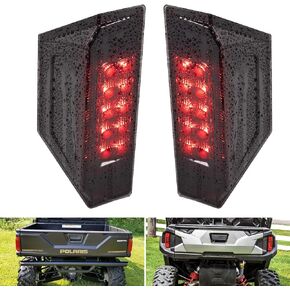 A & UTV PRO Ranger LED Tail Lights, for 2015-2024 Polaris Ranger 570 Full Size 900 XP RGR General 1000,Rear Brake Stop Running Taillights Assembly Accessoriess,Replace OEM # 2412774, Red