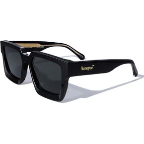Womens Trendy Sunglasses Square Sunglasses Men Sun Glasses Cool Retro Shades UV Protection Fashion Acetate