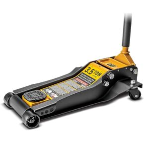 Cat 3.5 Ton Low Profile Pro Service Jack (CAT) - 240332, Black