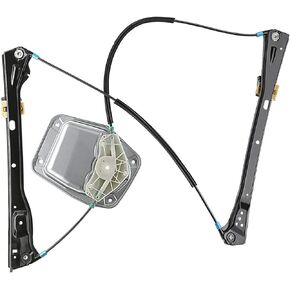 A-Premium Electric Power Window Regulator Without Motor Compatible with Volkswagen GTI Rabbit 2006-2009 R32 2008 Front Right Passenger Side