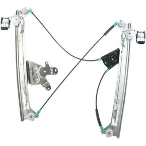 A-Premium Electric Power Window Regulator Without Motor Compatible with Buick Rainier Chevrolet Trailblazer GMC Envoy Isuzu Ascender Saab 9-7x Front Left Driver Side