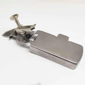 HONEYSEW Multifucntional Magnetic Seam Guide Hemmer Guide Hem Guide for Industrial Lockstich or Walking Foot Sewing Machine, Universal Attachments (Magnetic Seam Guide)