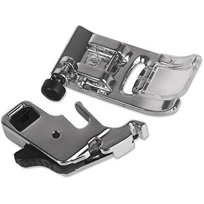ZIGZAGSTORM XC3021051 SA175 Zig Zag Presser Foot (J) with SA176 Shank Adapter for Babylock, Brother and All Low Shank Sewing Machine