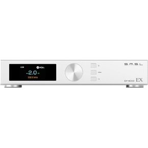 S.M.S.L D400EX Audio DAC, AK4191/ AK4499EX Chips, MQA XMOS XU-316 DSD PCM, USB/Optical/Coaxial/I²S/Bluetooth/AES Input with Remote Control
