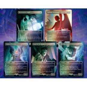 Magic: The Gathering Secret Lair: Secret Lair x Dr Who: The Weeping Angels Foil Edition!