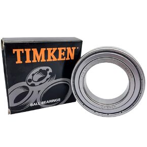 TIMKEN 6009-ZZ 2 Pcs Double Metal Seal Bearings 45x75x16mm, Pre-Lubricated and Stable Performance and Cost Effective, Deep Groove Ball Bearings.