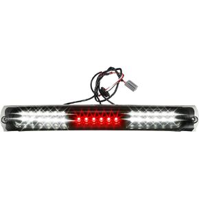 LED Third 3rd Brake High Mount Stop Light XL3Z13A613AA Brake Tail Cargo Light for Ford F150 1997-2003 Black Housing Smoked Lens