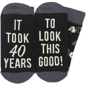 It Took 60 Years To Look This Good Socks - 60th Birthday Funny Gifts For Men, Women, Novelty Gifts For 60th Birthday