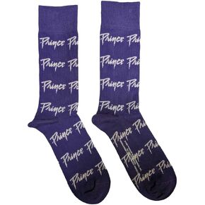 Prince 'Logo Repeat' (Purple) Socks (One Size = UK 7-11), Purple, One Size