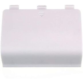 White Battery Back Cover Lid Door Case for Xbox One Controller Xbox Controller Back Cover Xbox Battery Cover Gamepads and Standard Controllers