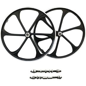 CDHPOWER 29"/700C Mag Wheelset Black Aluminum 100 * 135mm with Rotary Freewheel/Rimset/Bicycle Wheel/Bike Rim Disc Brake - 66cc/80CC Gas Motorized Bicycle