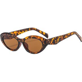 Retro Oval Sunglasses for Women men Trendy Cat Eye Sunglasses Vintage