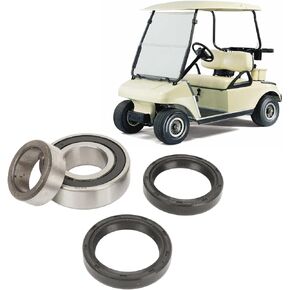 Car Rear Axle Bearing Kit, 1011291 1014207 Axle Oil Seal Kit Replacement for Club Car DS Electric Golf Cart, Rear Axle Bushing Oil Seal Kit
