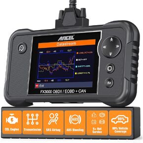 ANCEL OBD2 Scanner FX3000 Elite Code Readers Scan Tools, Battery Registration Tool, ABS Bleeding, SRS Airbag Car Diagnostic, SAS Calibration Check Transmission Engine Light, EPB Oil Serive Reset in Kuwait