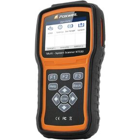 FOXWELL NT530 for Toyota, Lexus, Scion - All Systems, All Maintenance Service - Bidirectional Diagnostic Scan Tool OBD2 Scanner Automotive Code Reader ABS Bleed SRS Airbag SAS TPMS TPS EPB Oil Reset