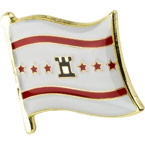 Flag of Dutch Holland Netherlands Province Provinces Provincial Provincies State Region Government Civil Country Emblem Symbol 0.66" Enamel Pin