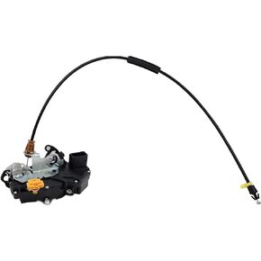 HiSport Power Door Lock Latch Actuator with Cable Front Left Driver Side 22862028-22862028 Compatible with Chevy Silverado 1500 2500HD 3500HD, GMC Sierra Replaces 931920