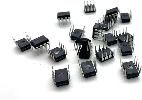 20 قطعة IC TDA2822M TDA2822 DIP-8 ST AMP الصوت المزدوج فولت منخفض in Saudi Arabia