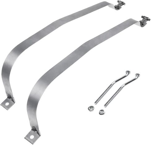 A-Premium Fuel Tank Straps Compatible with Jeep Grand Cherokee 1993-1998 L6 4.0L V8 5.2L V8 5.9L Sport Utility 2-PC Set in Saudi Arabia