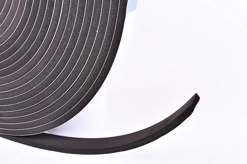 إسفنجة من النيوبرين مع مادة لاصقة بعرض 5/8 بوصة × سماكة 1/4 بوصة × طول 37.5 قدم in Kuwait