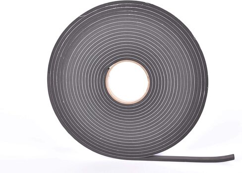 إسفنجة من النيوبرين مع مادة لاصقة بعرض 5/8 بوصة × سماكة 1/4 بوصة × طول 37.5 قدم in Kuwait