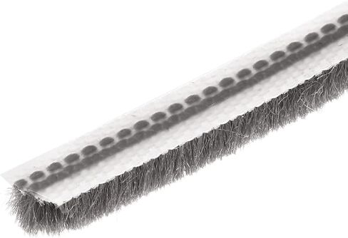 Brush Seal Weather Stripping (9/32"x1/4"x32.8ft), Card Slot Door Brush Strip - for Sliding Sash Door Window Wardrobe Seal in Saudi Arabia