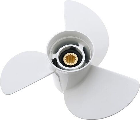 مروحة القارب الخارجية 13 1/4x17-K لمحرك ياماها 60HP 70HP 75HP 80HP 85HP 90HP 100HP 115HP استبدال 6E5-45945-01-EL, 15 سن, RH in Kuwait