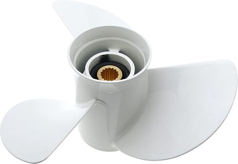 مروحة القارب الخارجية 13 1/4x17-K لمحرك ياماها 60HP 70HP 75HP 80HP 85HP 90HP 100HP 115HP استبدال 6E5-45945-01-EL, 15 سن, RH in Kuwait