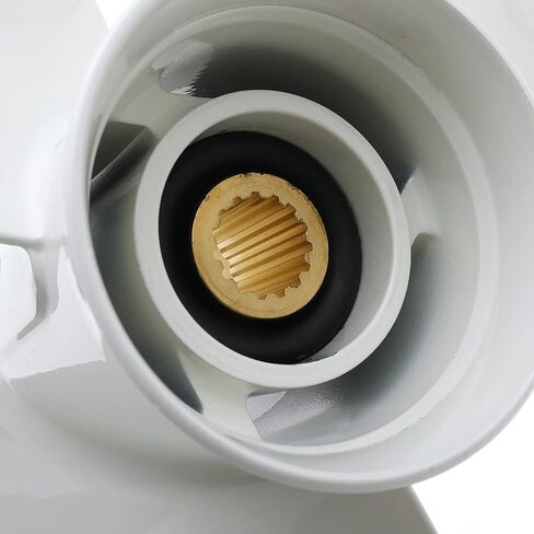 مروحة القارب الخارجية 13 1/4x17-K لمحرك ياماها 60HP 70HP 75HP 80HP 85HP 90HP 100HP 115HP استبدال 6E5-45945-01-EL, 15 سن, RH in Kuwait