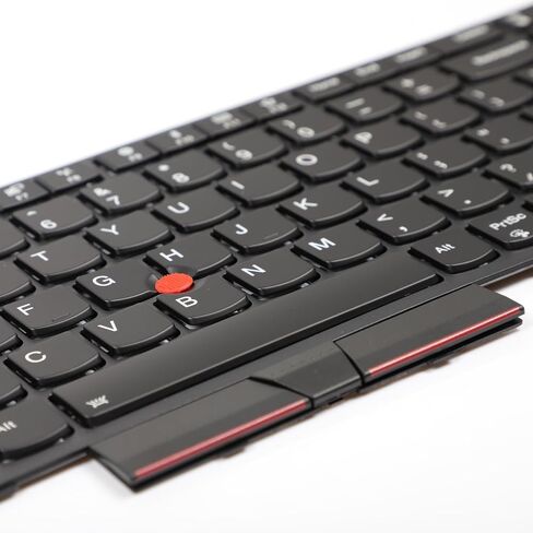 لوحة مفاتيح كمبيوتر محمول جديدة بتصميم أمريكي مع إضاءة خلفية واستبدال المؤشر لجهاز Lenovo ThinkPad T570 T580 P51s P52s Series 01EN928 SN20M07806 01ER500 SN20M07847 إطار أسود in Kuwait