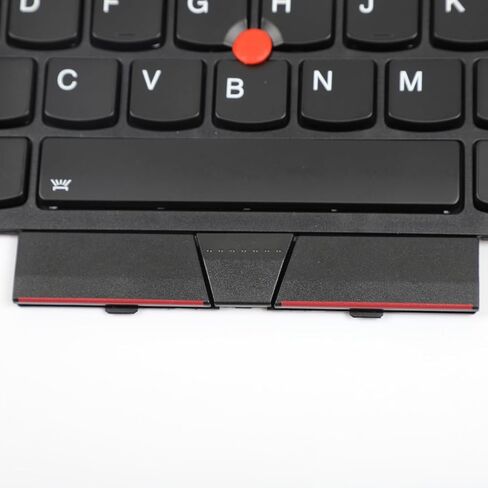 لوحة مفاتيح كمبيوتر محمول جديدة بتصميم أمريكي مع إضاءة خلفية واستبدال المؤشر لجهاز Lenovo ThinkPad T570 T580 P51s P52s Series 01EN928 SN20M07806 01ER500 SN20M07847 إطار أسود in Kuwait