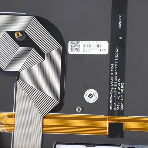 لوحة مفاتيح كمبيوتر محمول جديدة بتصميم أمريكي مع إضاءة خلفية واستبدال المؤشر لجهاز Lenovo ThinkPad T570 T580 P51s P52s Series 01EN928 SN20M07806 01ER500 SN20M07847 إطار أسود in Kuwait