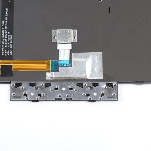 لوحة مفاتيح كمبيوتر محمول جديدة بتصميم أمريكي مع إضاءة خلفية واستبدال المؤشر لجهاز Lenovo ThinkPad T570 T580 P51s P52s Series 01EN928 SN20M07806 01ER500 SN20M07847 إطار أسود in Kuwait