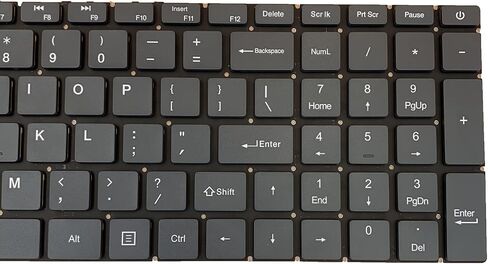 Laptop Replacement US Layout Keyboard for Gateway 15 GWTN156-1 GWTN156-1BK GWTN156 15.6" GWTN156-4 GWTN156-5 GWTN156-5BL GWTN156-7 GWTN156-9 GWTN156-12 12GR N15CS9 MB3661028 Grey in Saudi Arabia