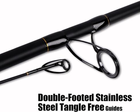 Fiblink Surf Spinning Fishing Rod 2-Piece/3-Piece/4-Piece Carbon Fiber Travel Fishing Rod with Cork Handles (10-Feet & 12-Feet & 15-Feet) in Saudi Arabia