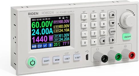 RD RD6024 60V 24A USB DC DC voltage current adjustable buck voltage conveter programble Step Down Power Supply (RD6024) in Saudi Arabia