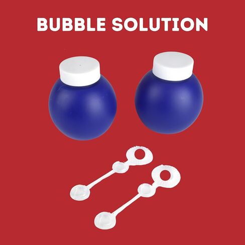 عصا الفقاعات المضيئة بالولايات المتحدة الأمريكية، لوازم الحفلات الخارجية في الرابع من يوليو، هدايا وطنية، تعمل بالبطارية، غير متضمنة in Kuwait