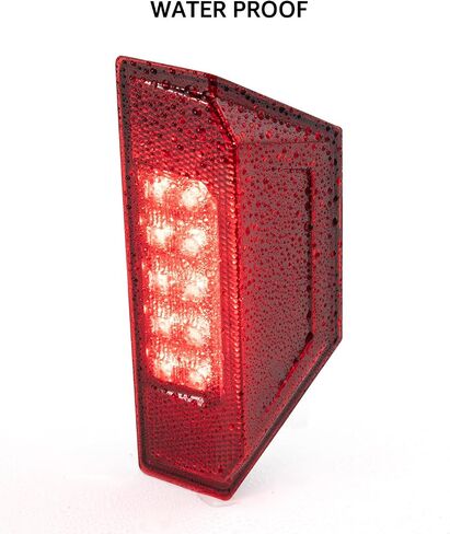 مصابيح خلفية LED A & UTV PRO Ranger، لعام 2015-2024 Polaris Ranger 570 بالحجم الكامل 900 XP RGR General 1000، ملحقات تجميع المصابيح الخلفية للفرامل الخلفية، استبدل OEM # 2412774، أحمر in Kuwait
