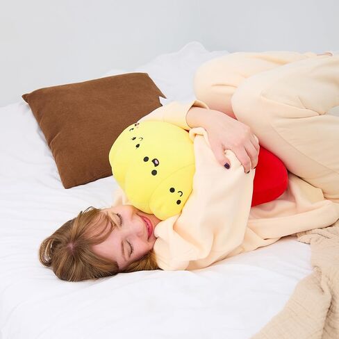 ماذا تفعل؟ بطاطس جامبو للدعم العاطفي من شركة Emotional Support Plushies — وسادة جسم ناعمة، ديكور لطيف للغرفة، هدايا مضحكة in Kuwait