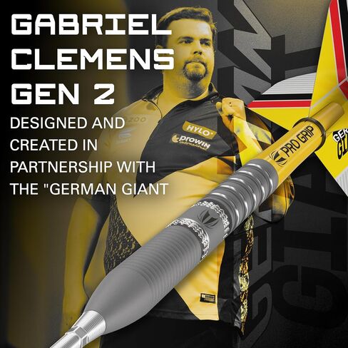 TARGET Darts Gabriel Clemens Gen 2 90% Tungsten Swiss Point Steel Tip Darts Set in Saudi Arabia