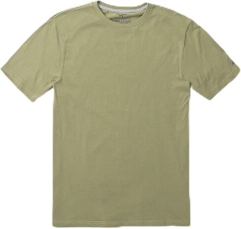 Volcom Men's Soild Modern Fit Blank Short Sleeve Tee in Saudi Arabia