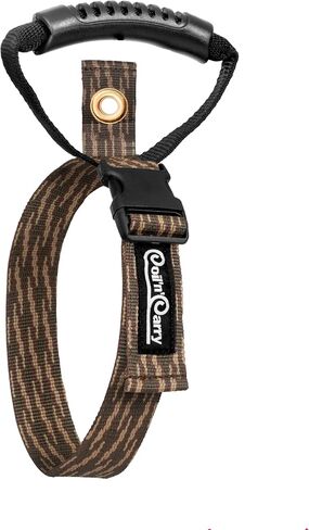 Coil'n'Carry Cable Straps - Heavy-Duty Storage Straps with Handle for Garden Hose Storage; Cord Organizer and Carry Strap for Extension Cords, Air Hose, RV Hose; Fabricated In USA (Red, 1-Pk) in Saudi Arabia