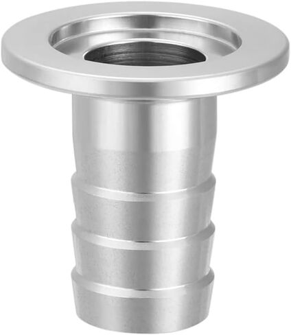 Rubber Hose Barb Adapter KF16, KF25, KF40, Transition Fitting, ISO-KF FLange Size NW-16, NW-25, NW-40, 304 Stainless Steel (KF25, KF25-φ20) in Saudi Arabia